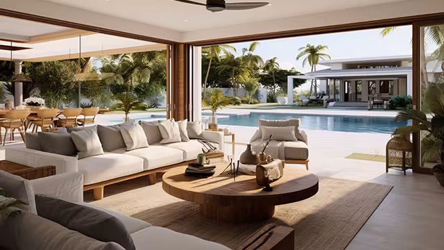 open plan living interior designer gold coast elizabeth may design